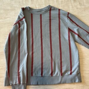 Men’s Striped Blue Sweatshirt XL